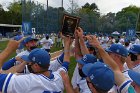 Baseball vs Babson NEWMAC Finals  Wheaton College vs Babson College play in the NEWMAC baseball championship finals. - (Photo by Keith Nordstrom) : Wheaton, baseball, NEWMAC, Babson